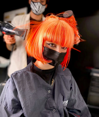 Luxury salon vibrant colouring by top salon in canada
