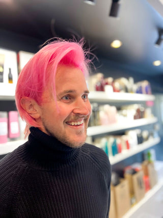 pink hair for men in toronto 