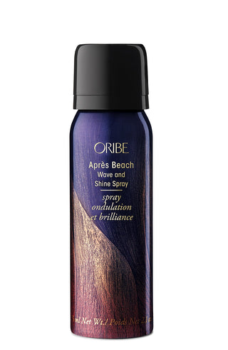 oribe airbrush apres beach wave and shine spray for no stiff waves salon grade styling on the go