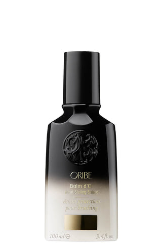 oribe balm d'or heat styling shield spray to protect hair from heat damage 