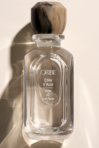 Products Oribe Côte d’Azur Eau de Parfum in gorgeous luxury glass packaging perfect gift guide 