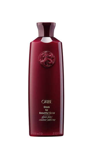 Oribe glaze for beautiful color to keep color fresh and vibrant 